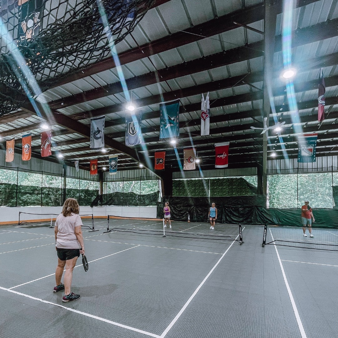 Pickleball At Hockey Hut Training Center Bounce