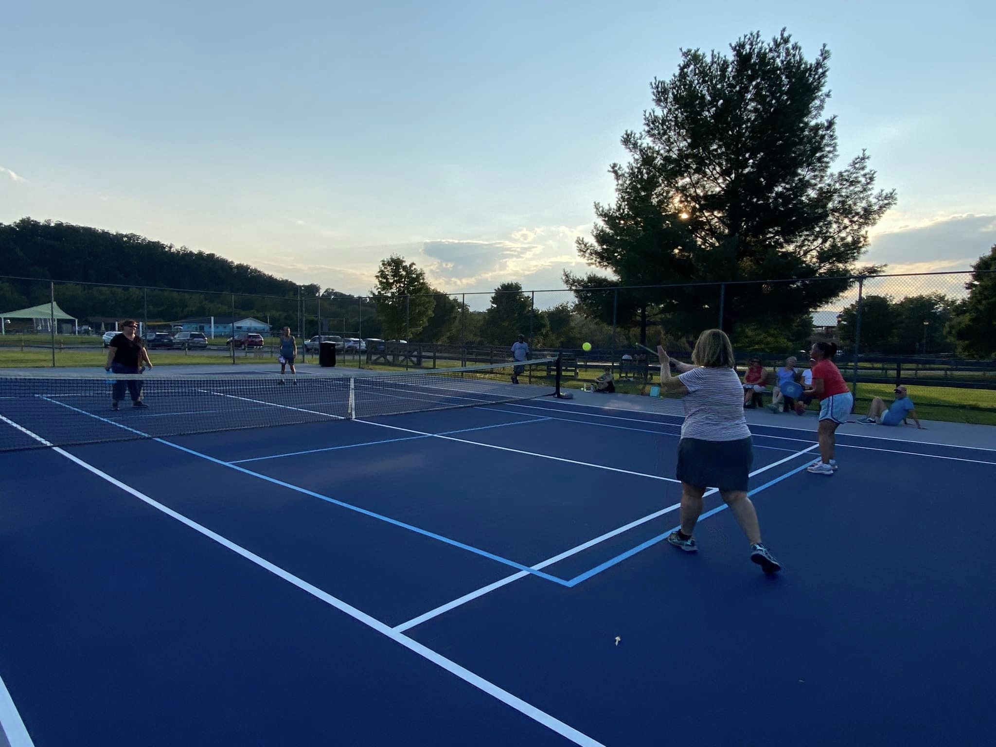 Pickleball at Strasburg Town Park Bounce