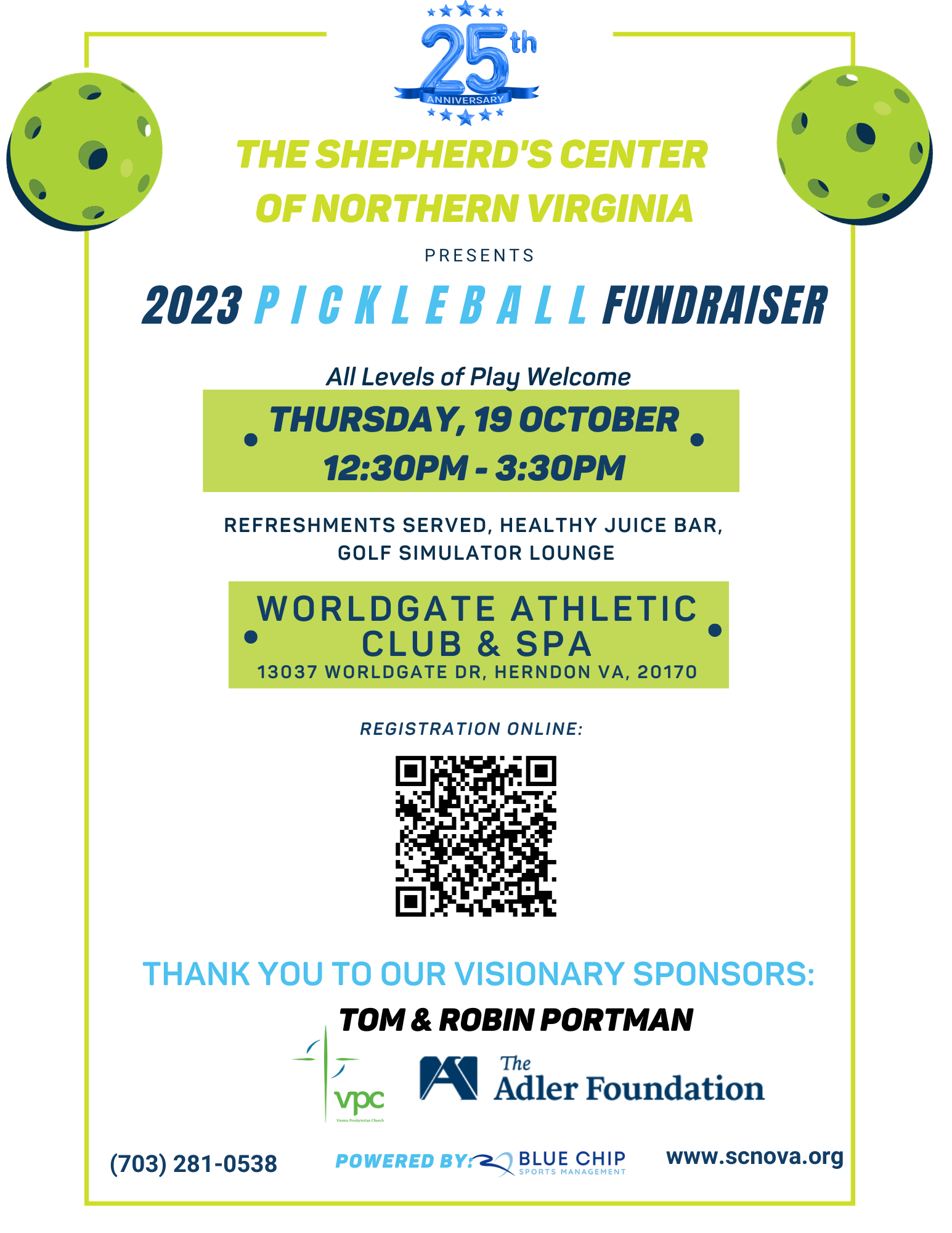 Shepherd's Center of Northern Virginia Pickleball Mixer & Fundraiser