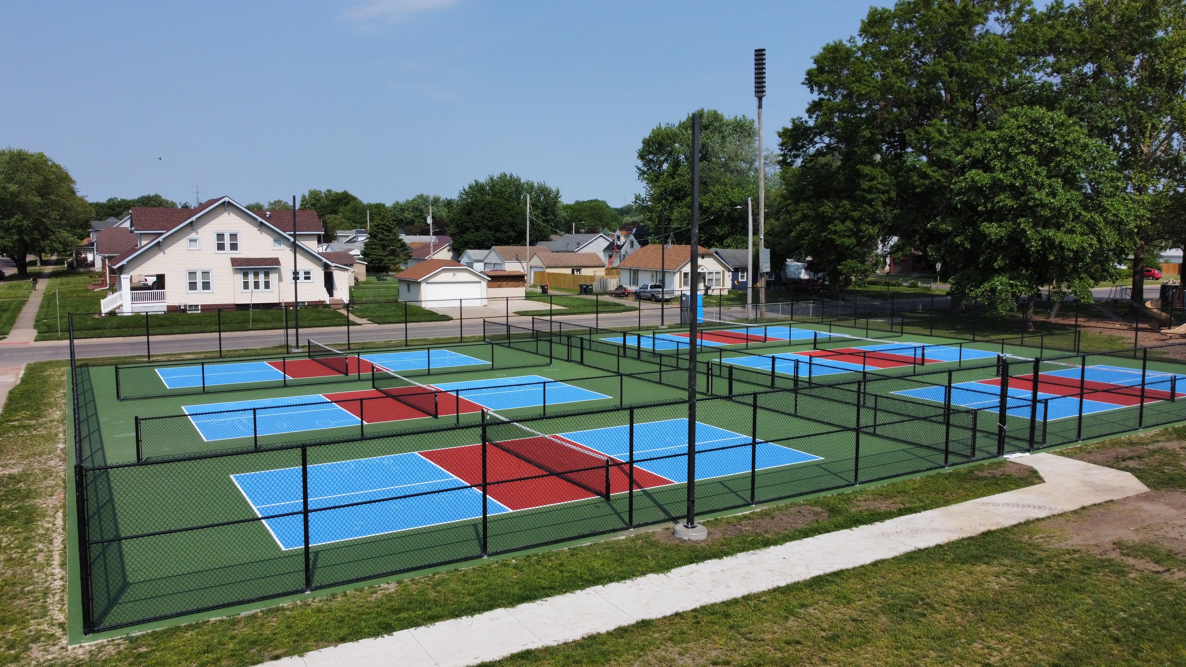 Victory Park pickleball court