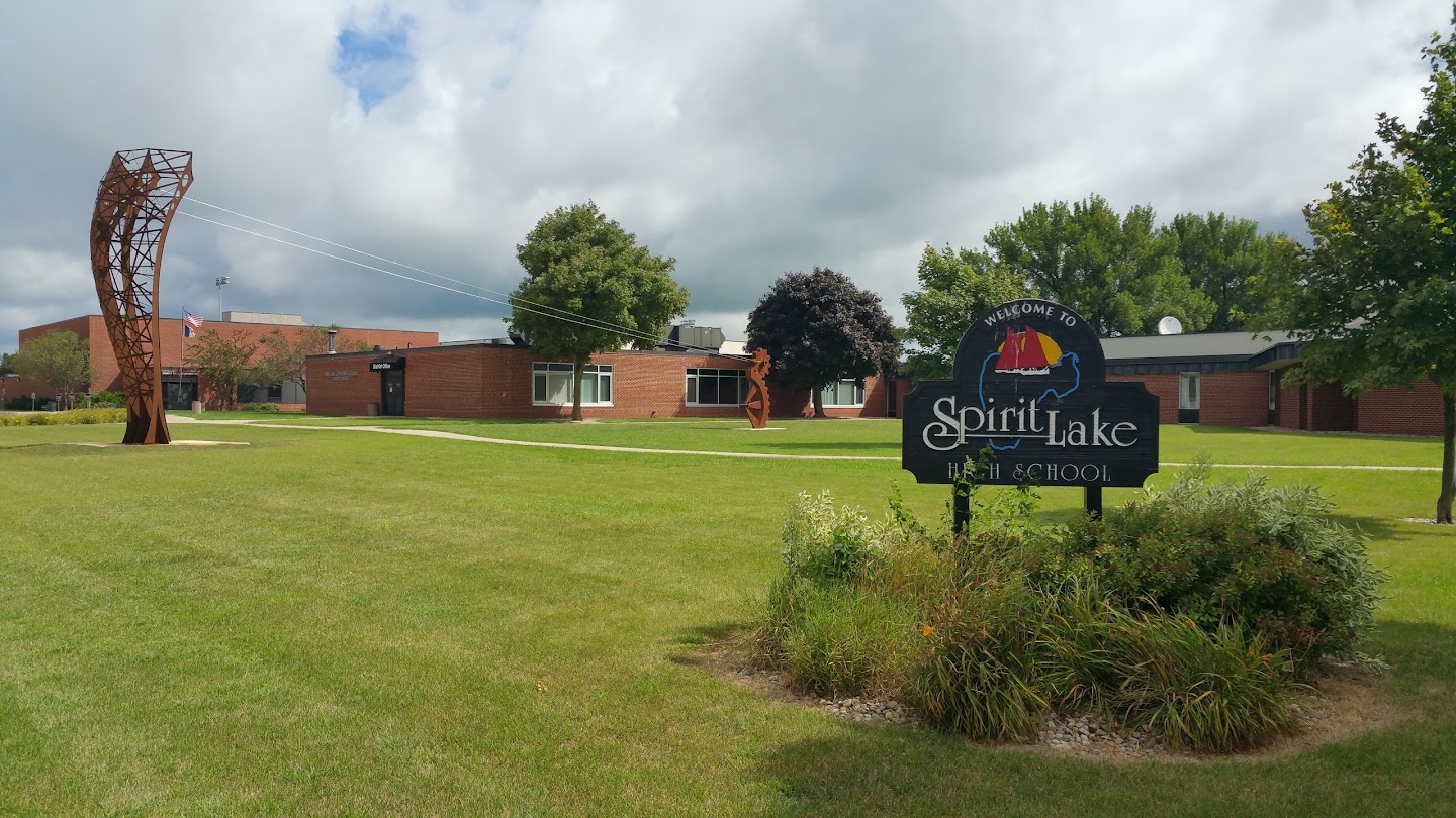 High School Spirit Lake - Southeast corner