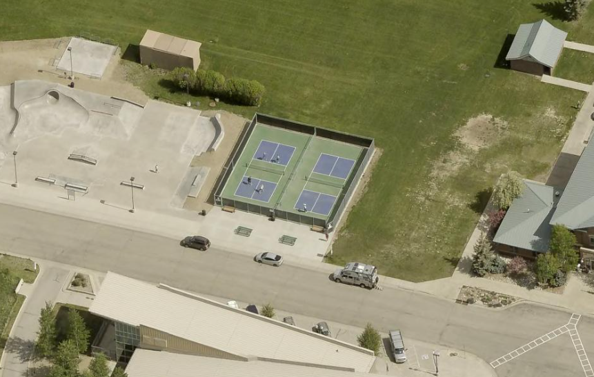 Granby courts at Polhamus Park
