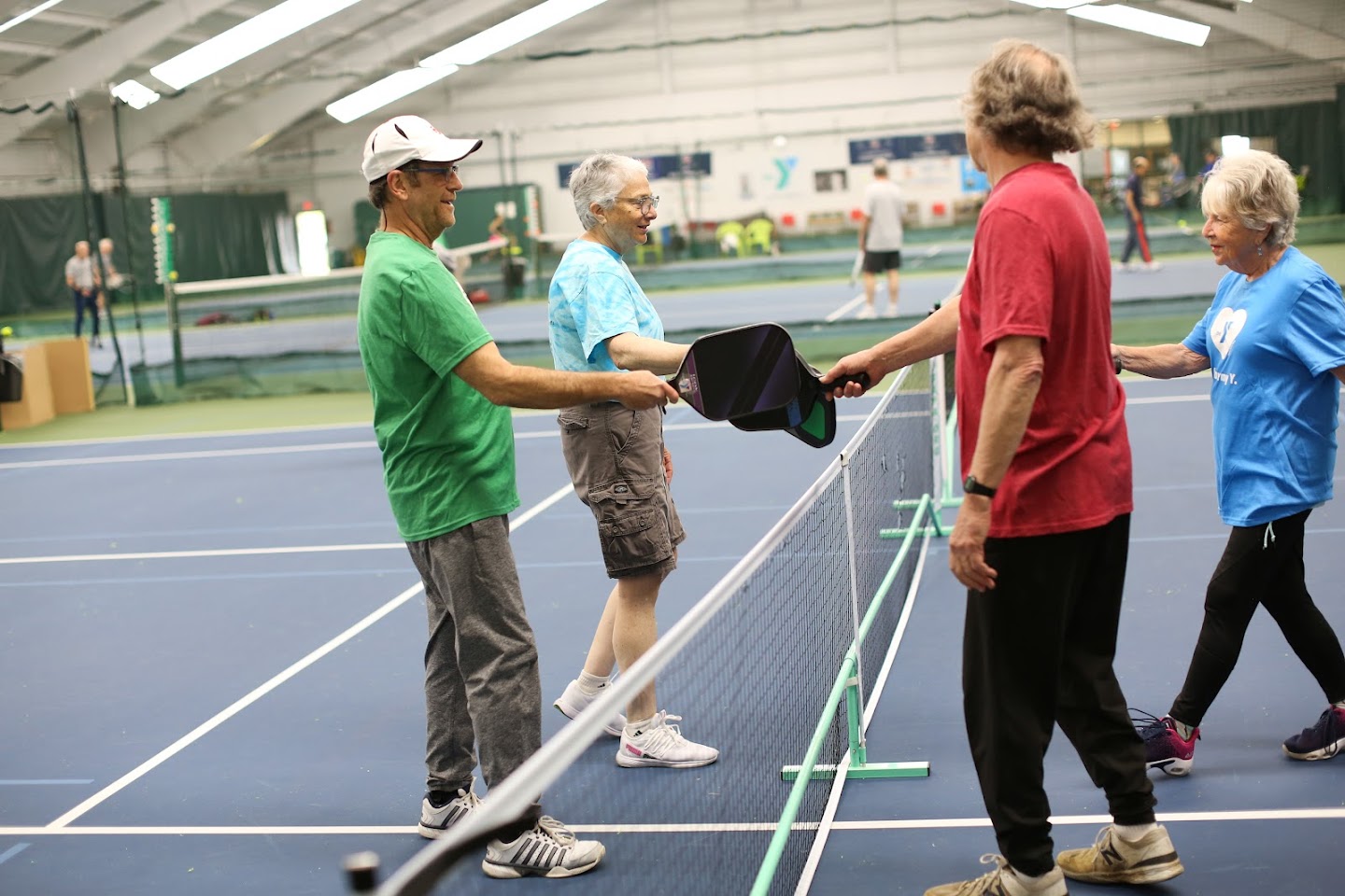 Pickleball at Eugene Family YMCA Tennis Center Bounce