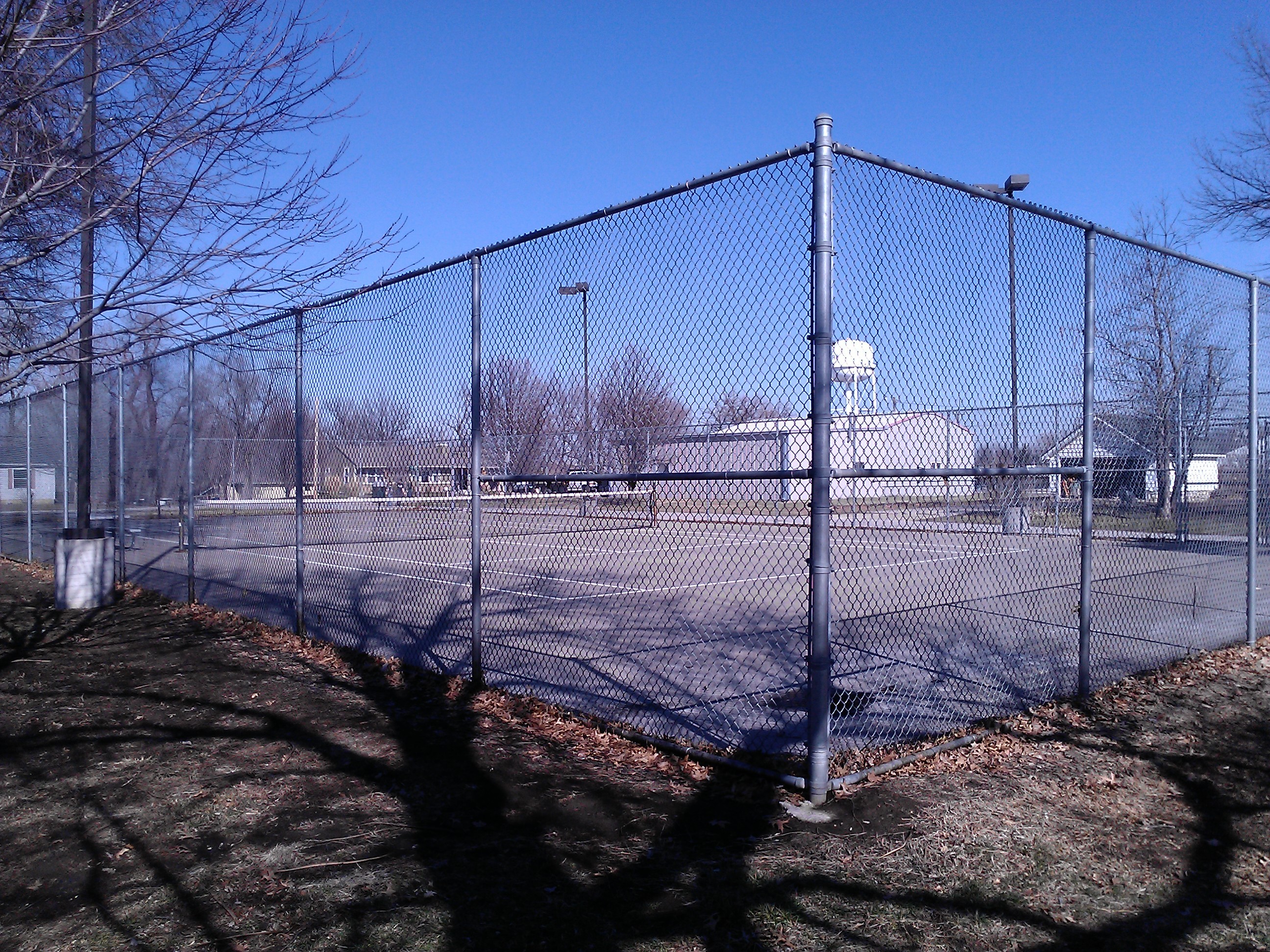 Louisburg City Park Tennis Court