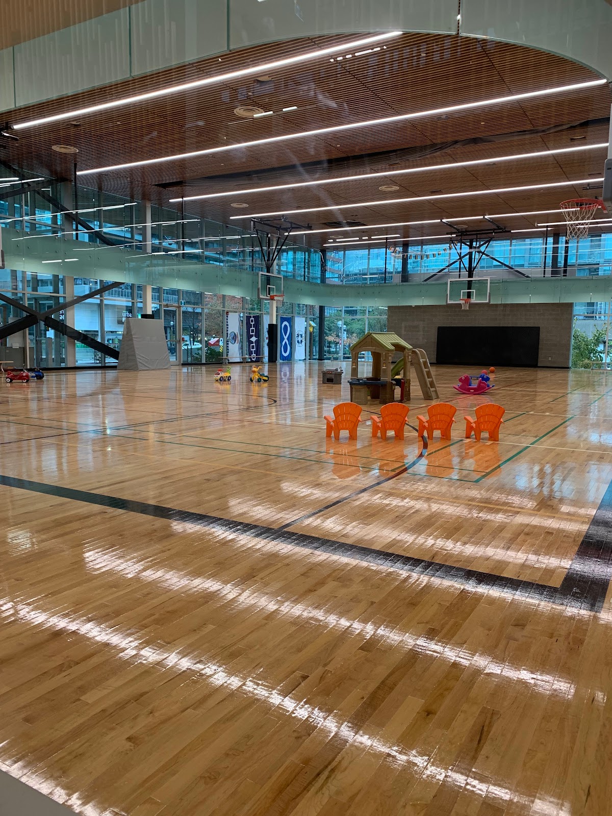 Pickleball at Canoe Landing Recreation and Community Centre Bounce