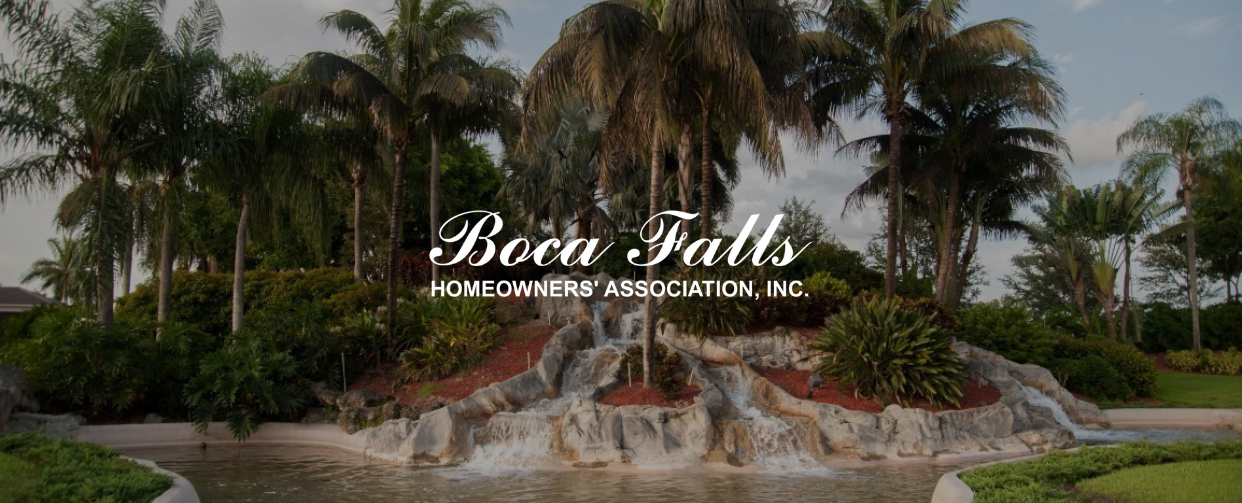 Boca Falls Homeowners Association