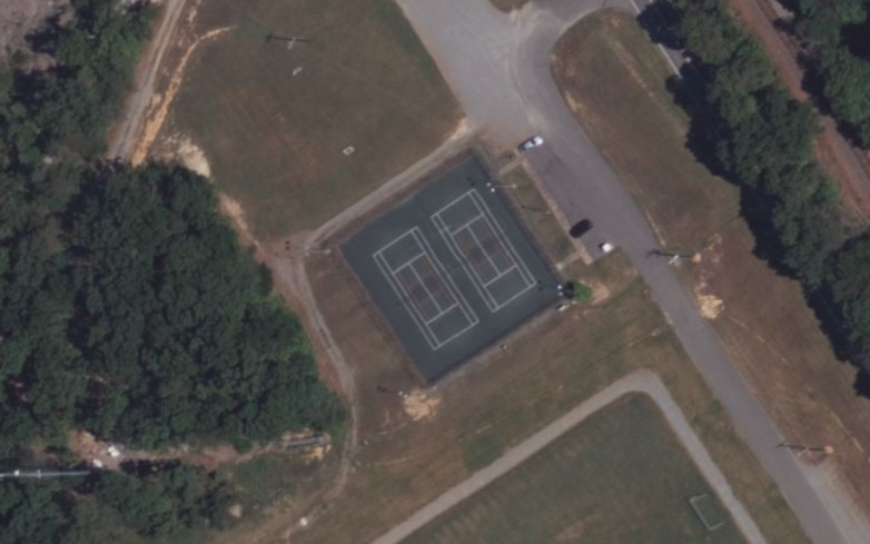 Trevilians Elementary School Tennis Courts