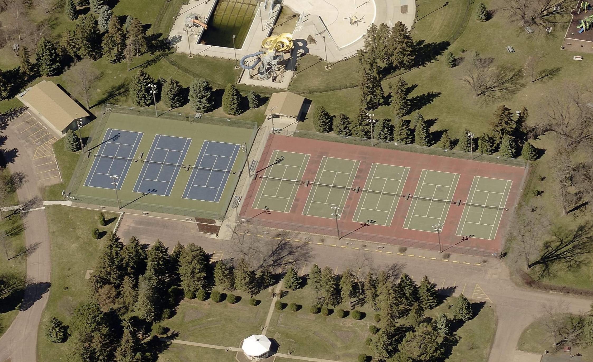 Hitchcock Park Tennis Courts