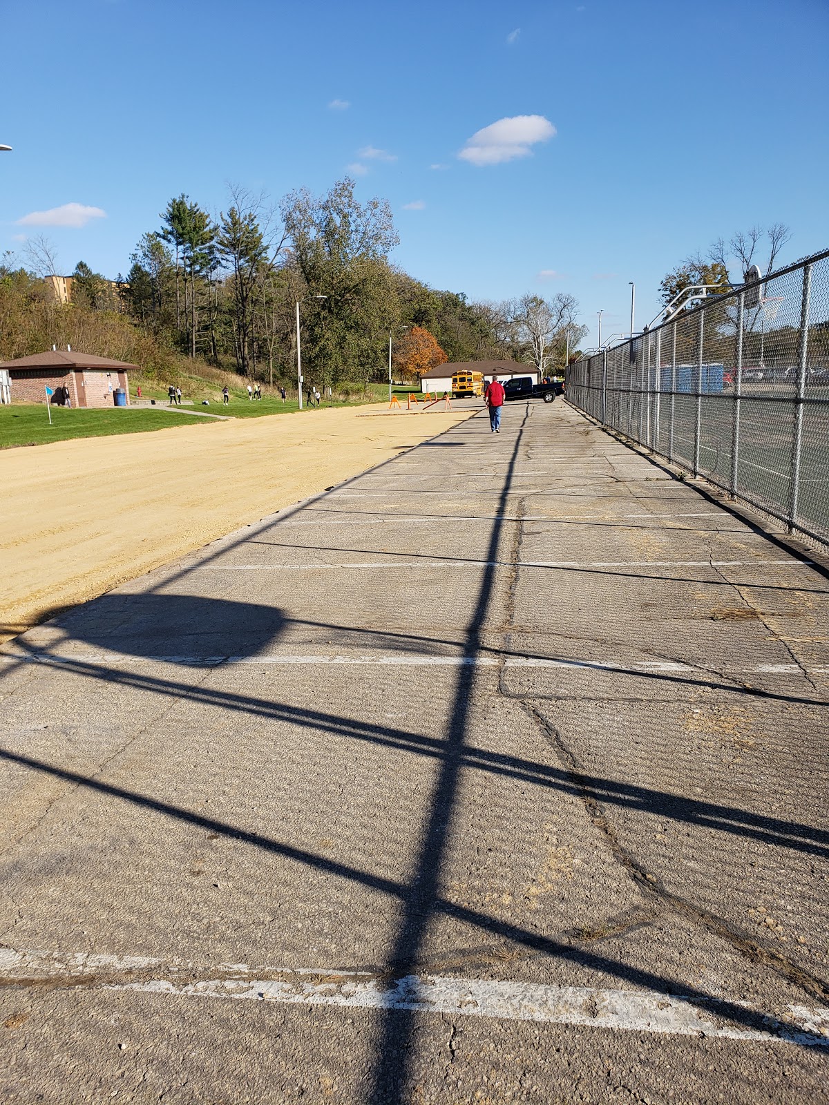 UW-Platteville Pickleball Court at the Memorial Park