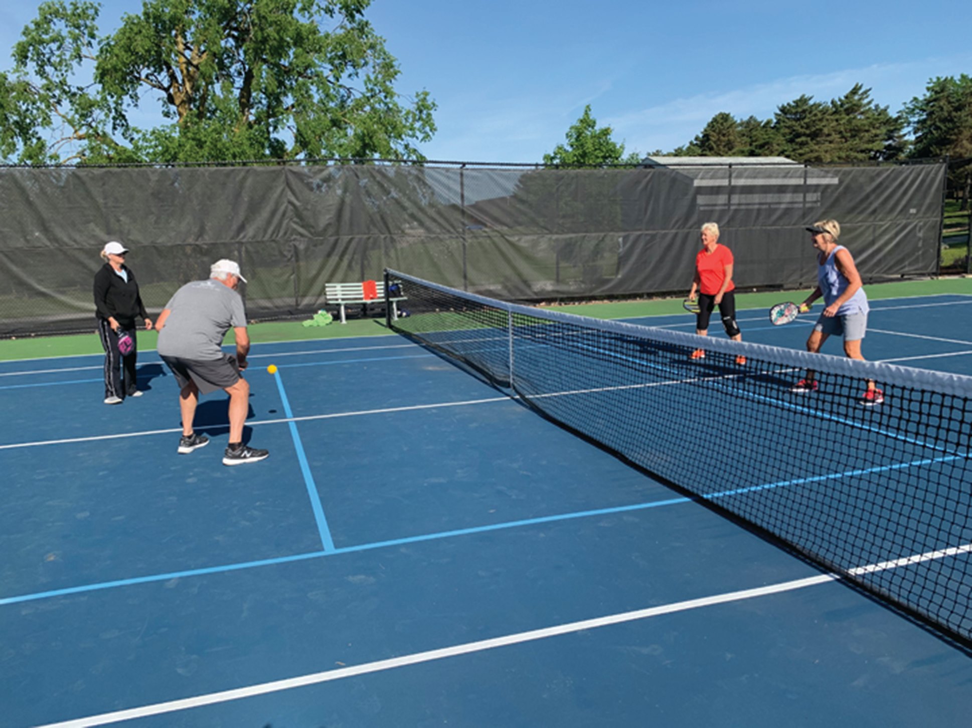Frankenmuth HS Tennis Courts