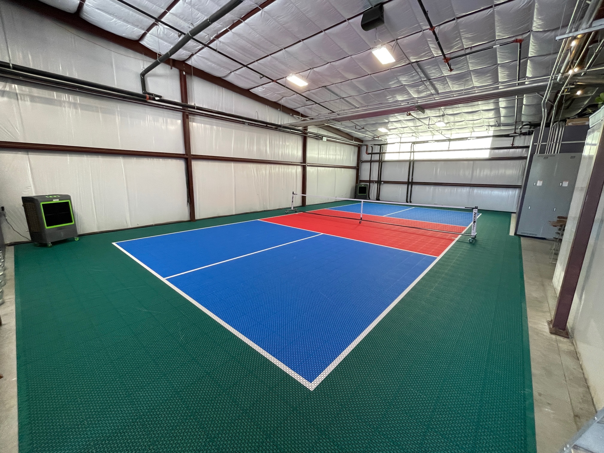 Last Stand Brewing Company pickleball court