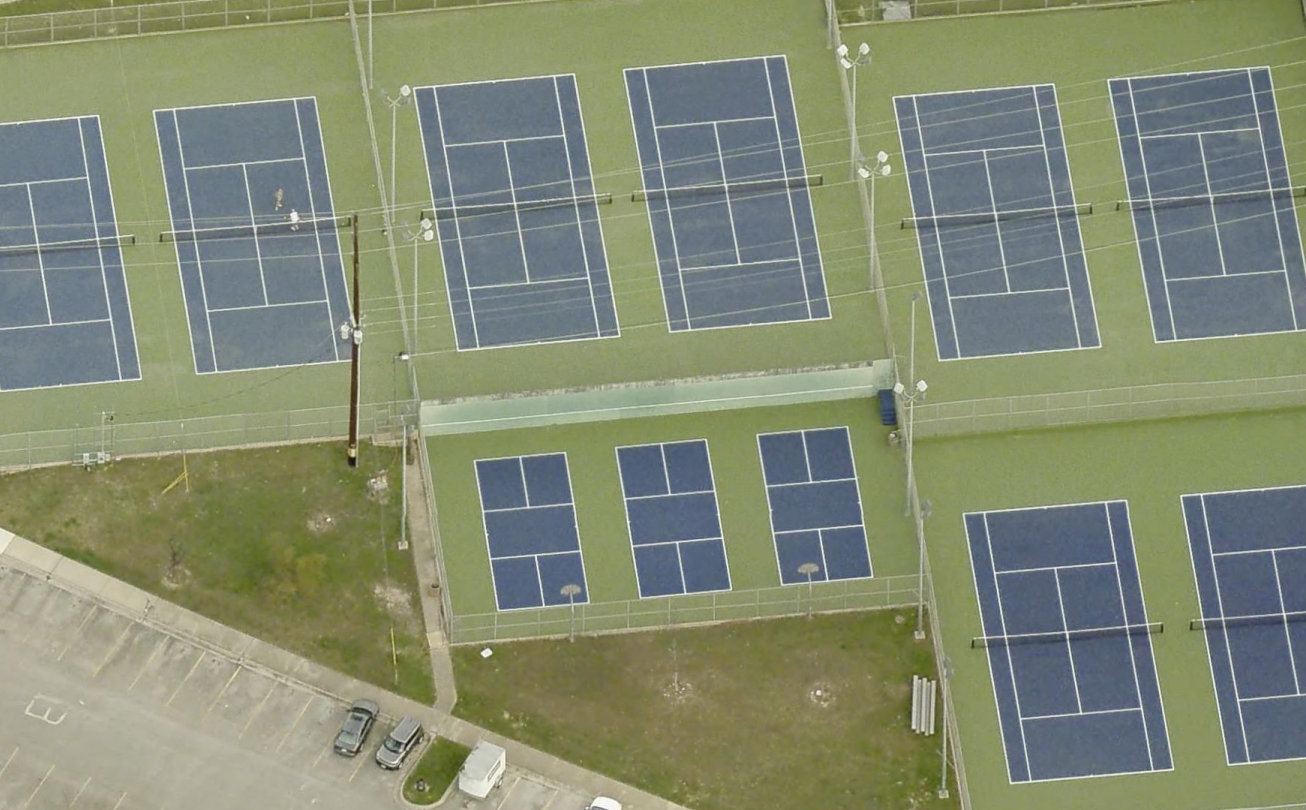 Austin High Tennis Courts pickleball court