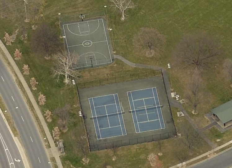 Pickleball at Amber Meadows Bounce