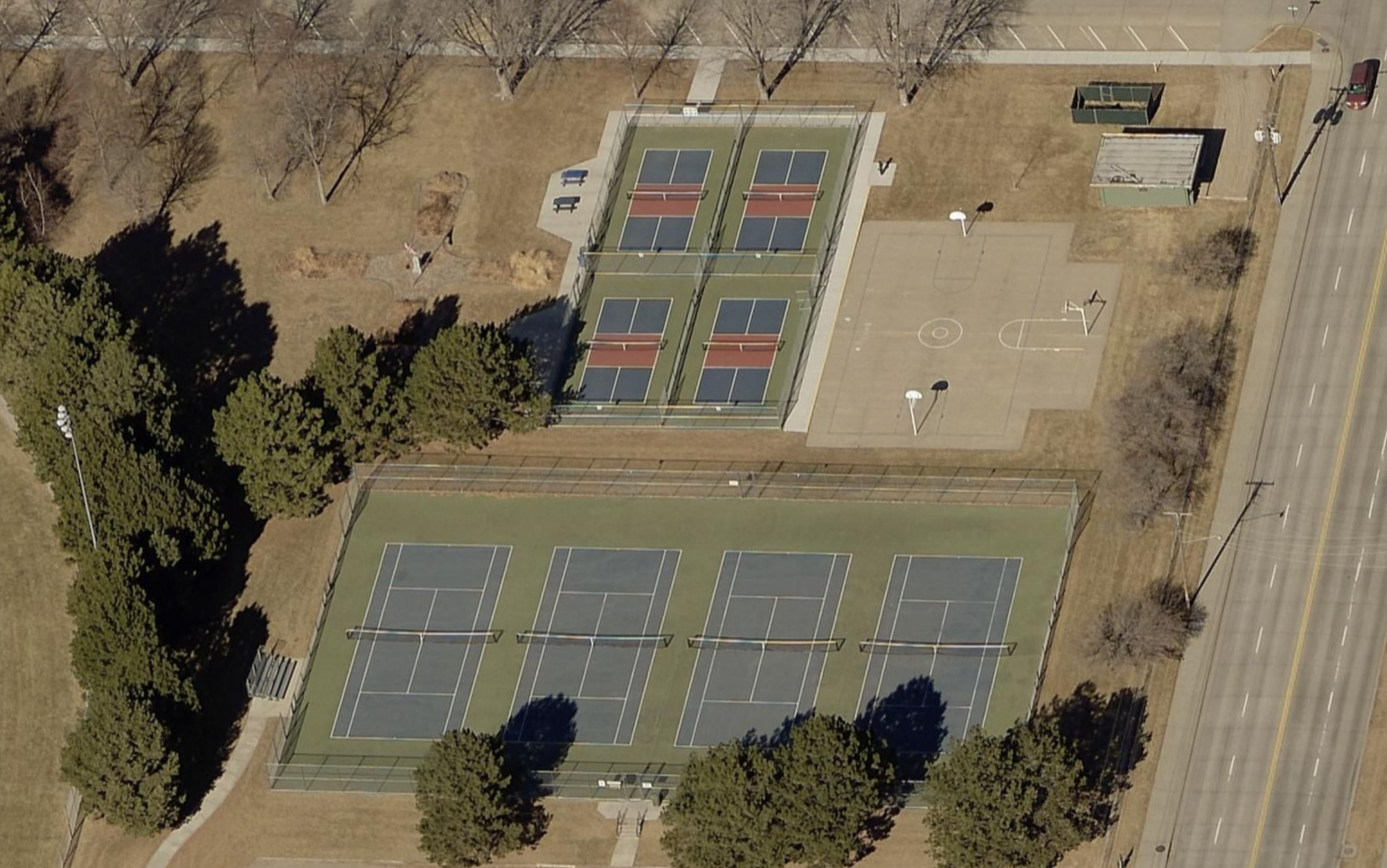 Harvey Park Outdoor Pickleball Courts