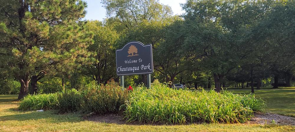 Chautauqua Park Pickleball court
