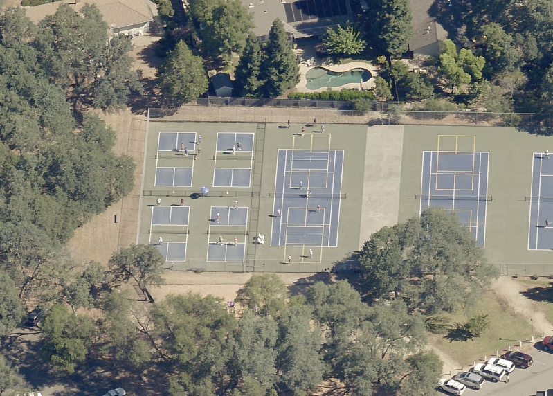 Cameron Park Lake Tennis Courts