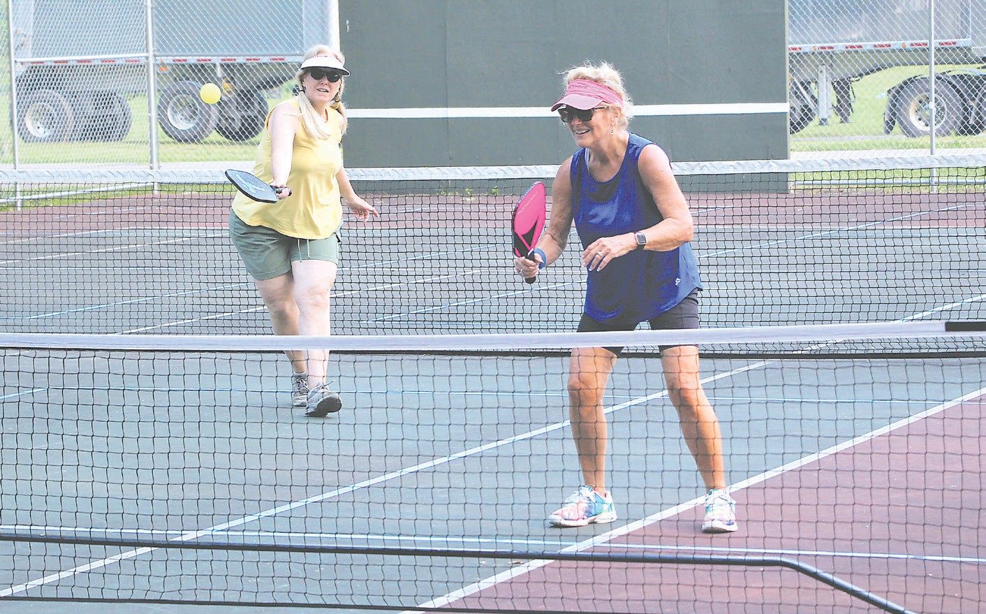 Pickleball at Bad Axe City Tennis courts Bounce
