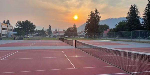 Cascade School District Tennis Court