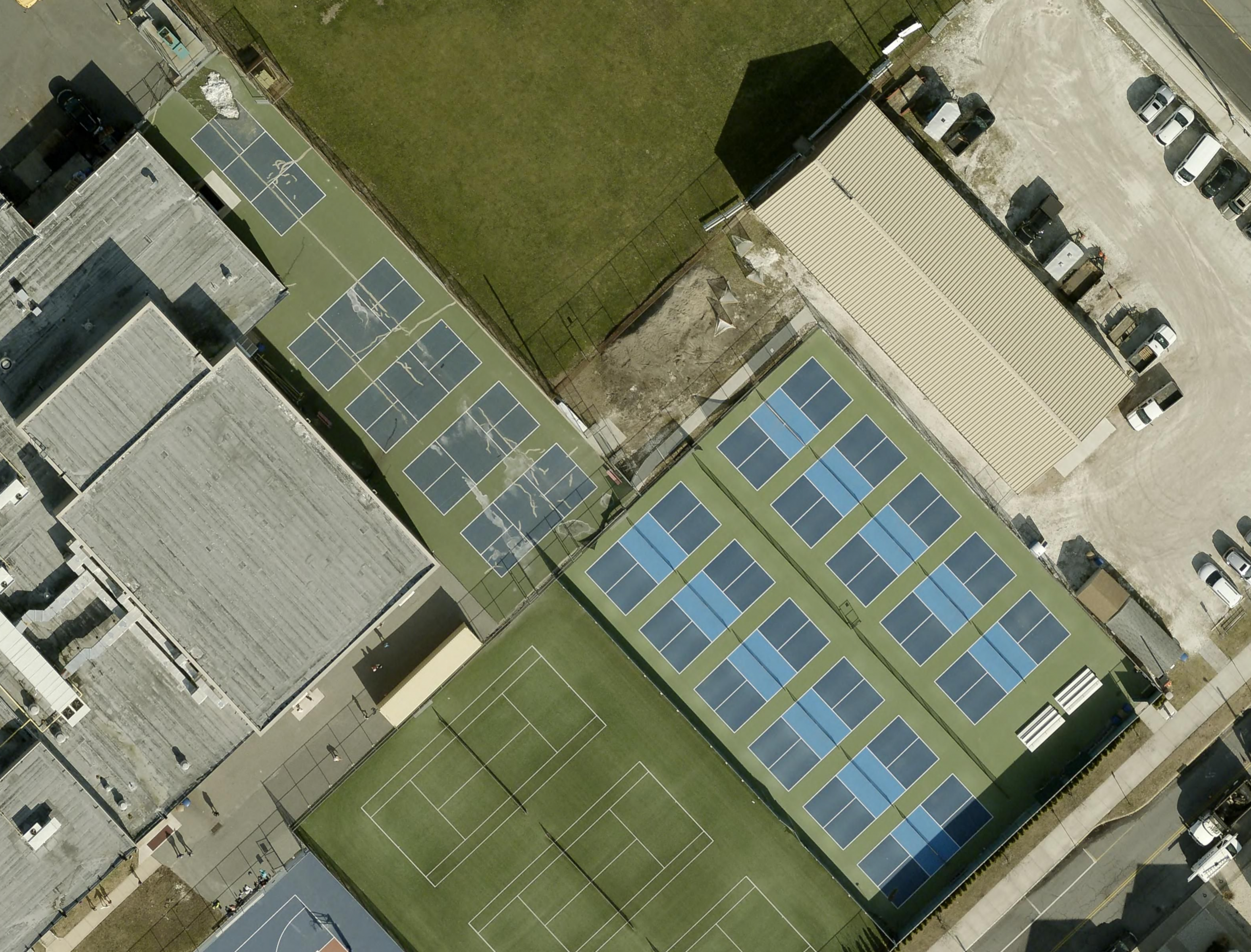 Ocean City Tennis Court on 18th Street