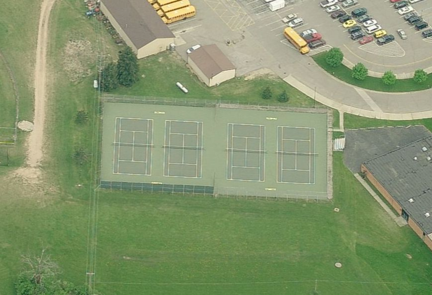 Coloma High School - Tennis Courts