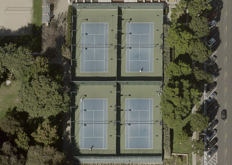 Roxbury Park Tennis Courts