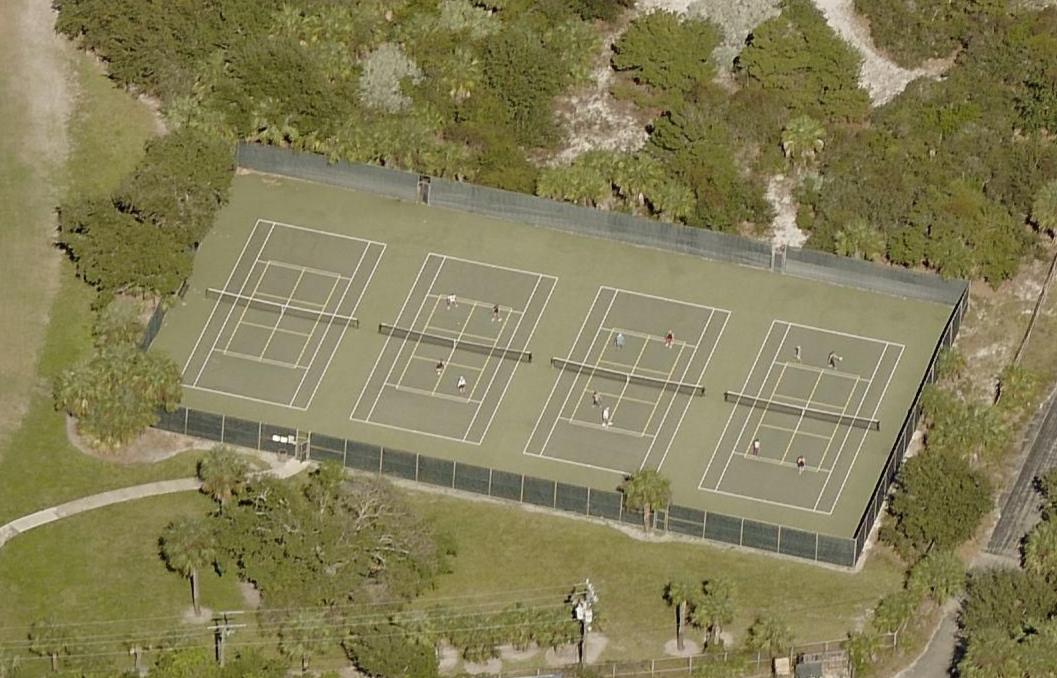 Pickleball at Jupiter Inlet Lighthouse & Museum Park Bounce