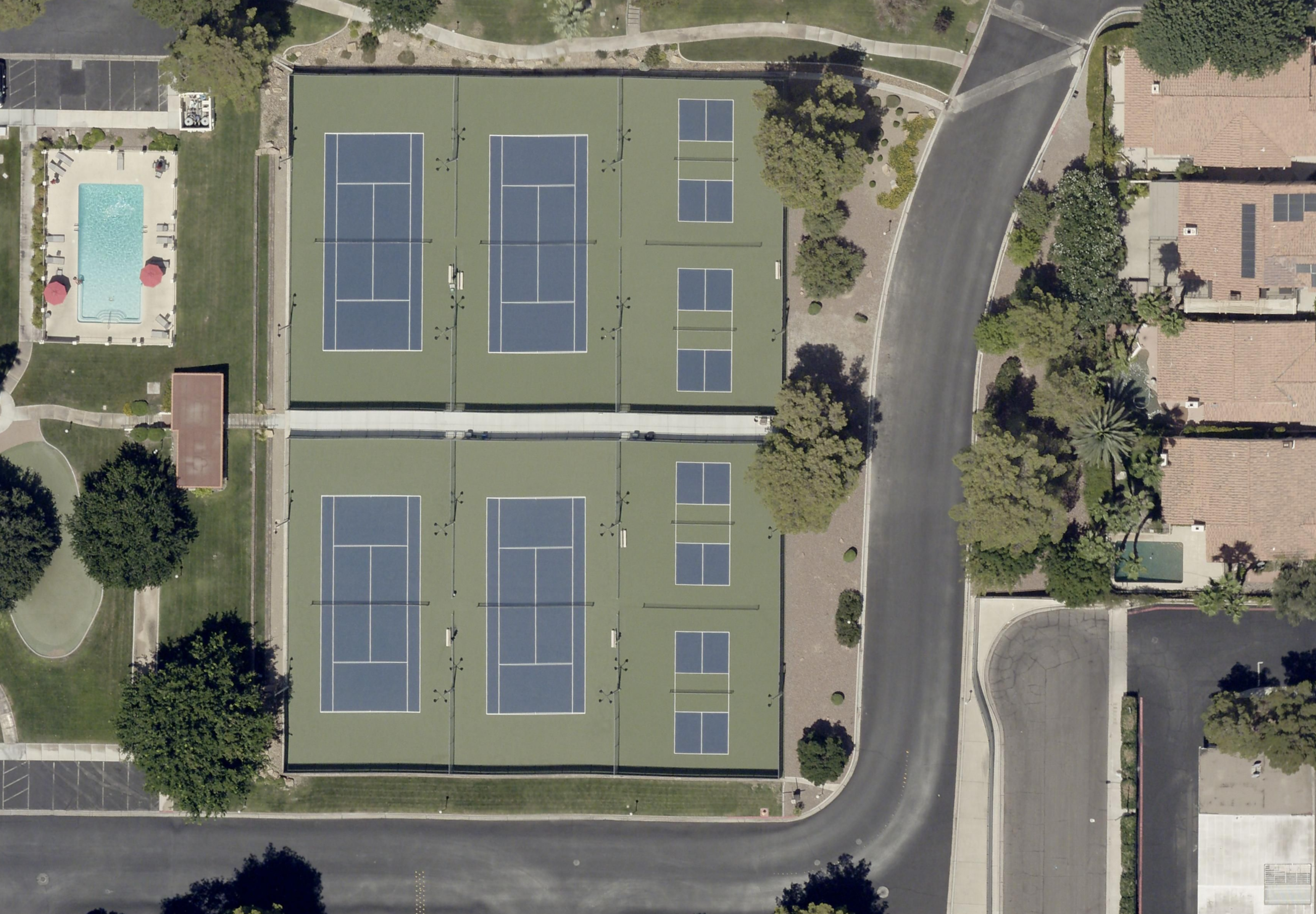 Spanish Oaks Tennis Club pickleball court