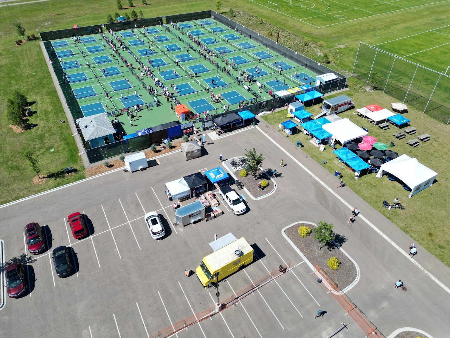 Pickleball at Red Deer Pickleball Club Bounce