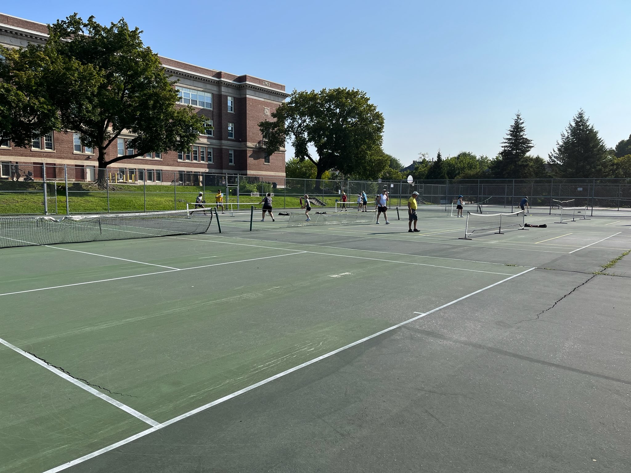 Nathan Bishop tennis courts
