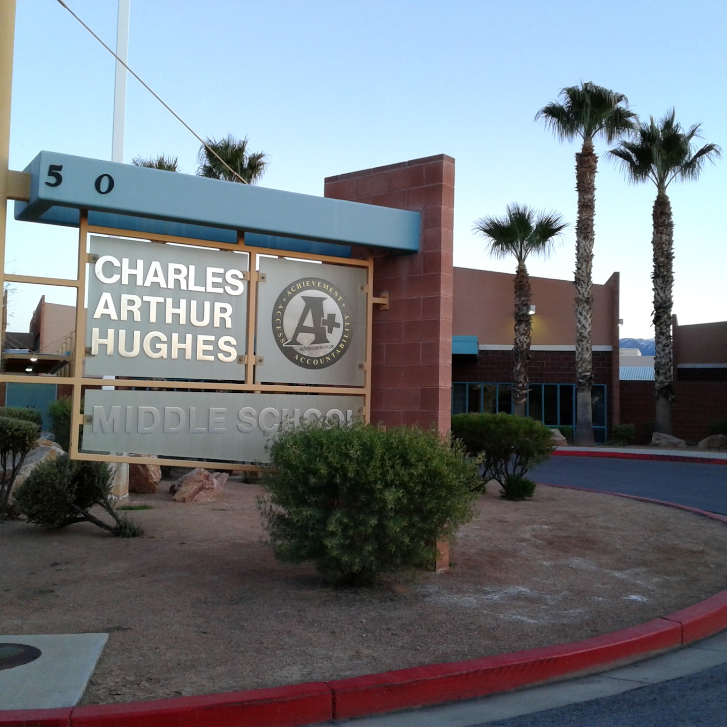 Charles Arthur Hughes Middle School Courts