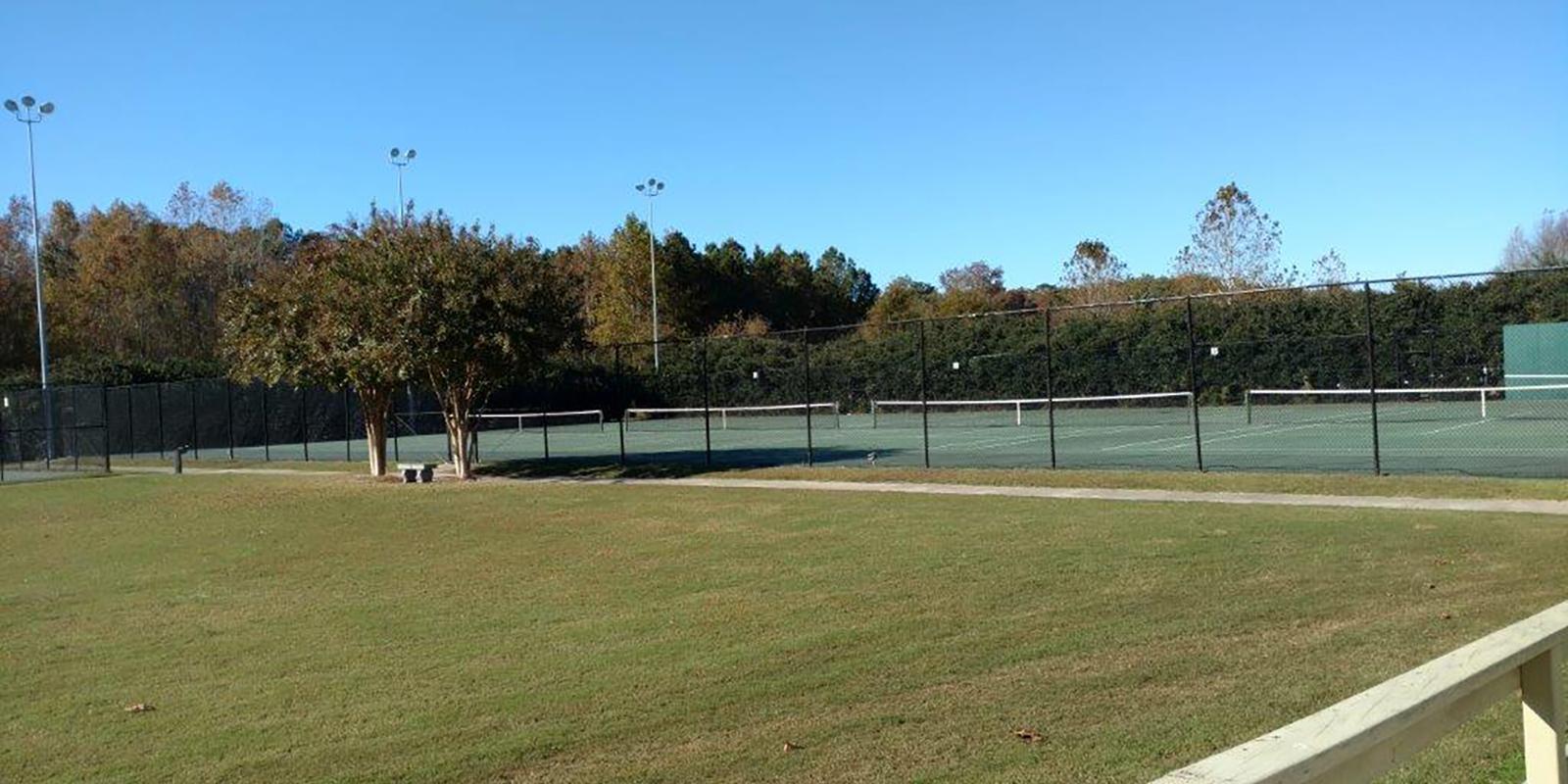 Howard Mast Tennis Courts; Lake Meade Park