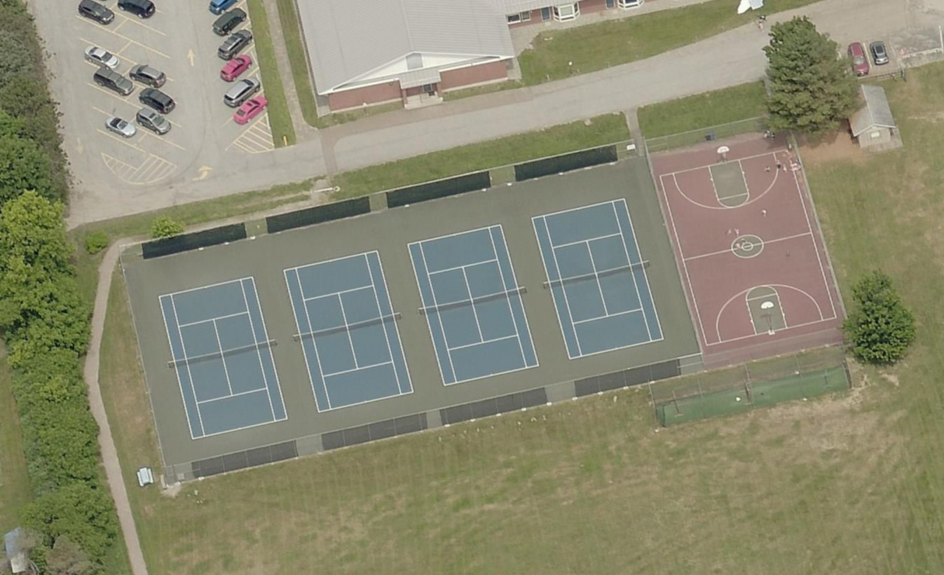 Pickleball at Jericho Elementary School Bounce