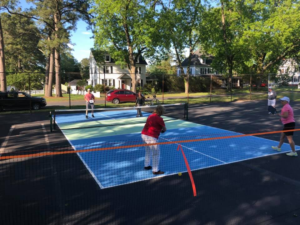 Pickleball at Town of Parksley Bounce