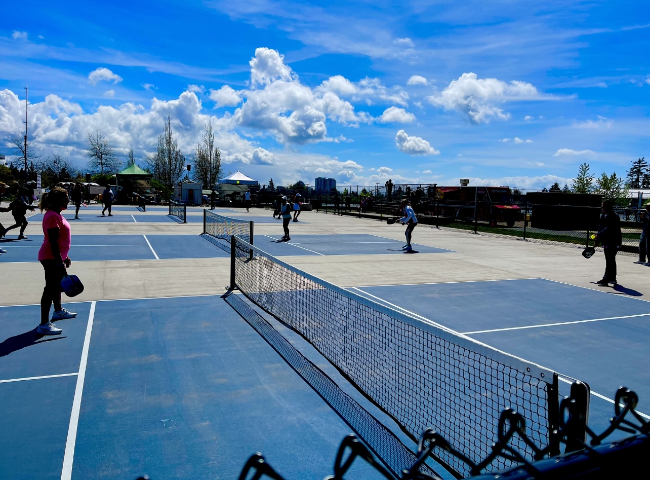 Sunnyside Pickleball Park at South Surrey Athletic Park, Surrey, British Columbia, V4A 2C8