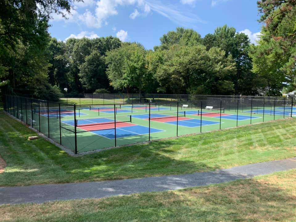Pickleball at Davidson Landing South Bounce